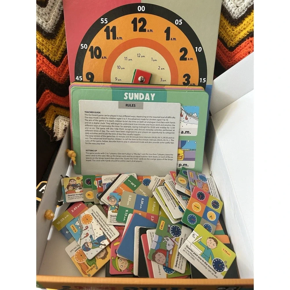 Headu What Time Is It? Math Game.